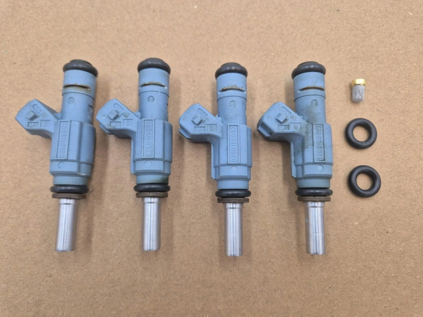 RECONDITIONED AUDI A3 S3 A4 VW GOLF PASSAT 1.8T 20V APX APY 98-02 0280155892 FUEL INJECTORS