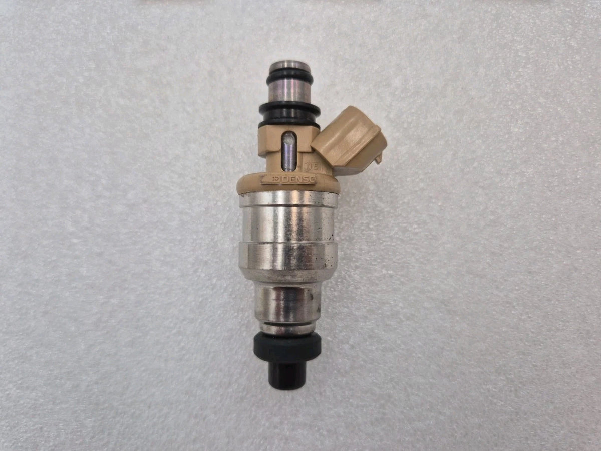 1x GENUINE RECONDITIONED DENSO Petrol Injector 195500-2180 Rx8 Turbo Mx5 MIATA Beige Cream Brown