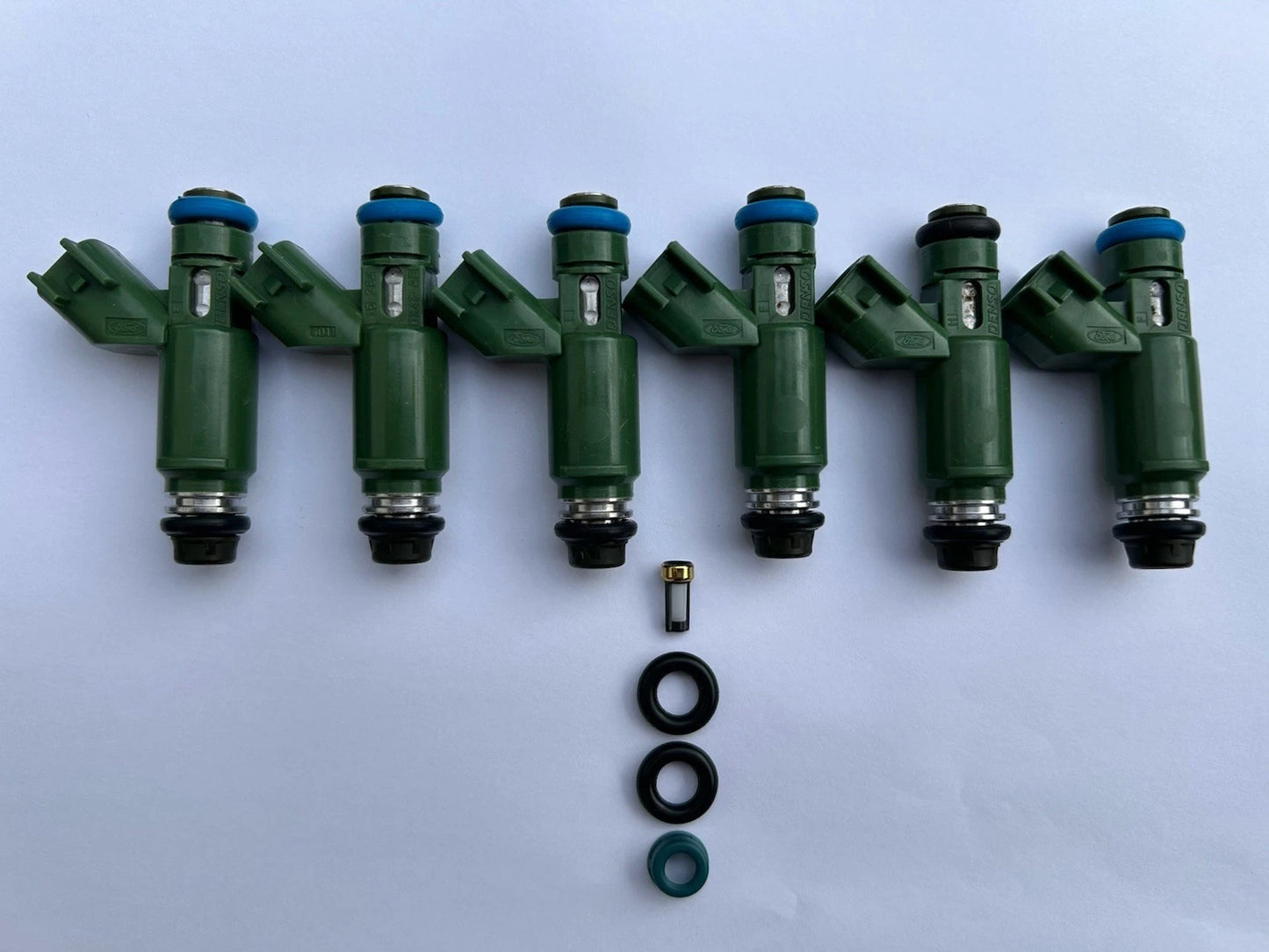 FUEL INJECTORS FOR JAGUAR X S TYPE XJ 2.5 3.0 24V V6 01-09 1X43-AB RECONDITIONED