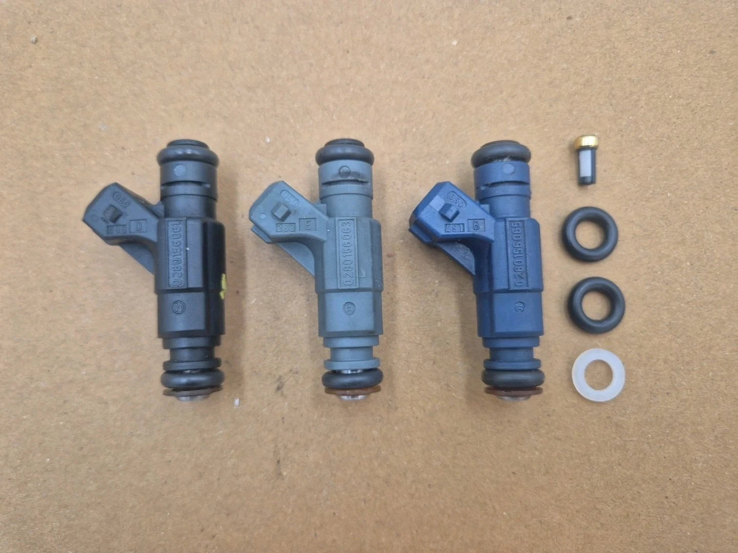 1x SERVICE KIT FOR VW AUDI 1.8T FUEL INJECTOR 0280156065 0280156063 0280156061